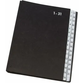 Q-Connect Pultordner 1-31 DIN A4 schwarz