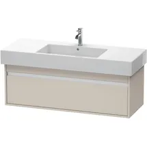 Duravit Waschtischunterschrank 1 Auszug 120 x 41 x 45,5 cm Taupe Matt
