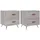 vidaXL Nachtschrank Grau 40 x 35 x 47,5 cm