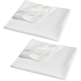 SCHLAFWOHL SILVER Wasserdichter Matratzenschoner • Matratzenschutz • Topper 90 x 200 cm • Ökotex Zertifiziert • 2er Packs