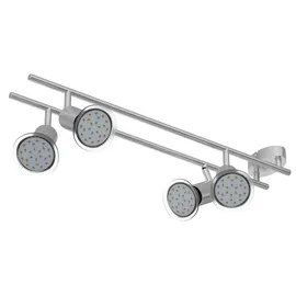 monzana LED Deckenstrahler 3 flammig rund geschwungen