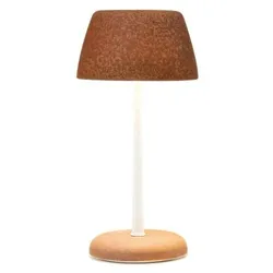 Zafferano Smart Lamp Trilli Wi-Fi Saffron – Wiederaufladbare LED, Touch, Wi-Fi-App, Weiß und Rost verzierte Keramik