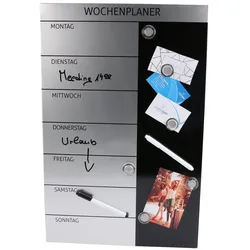 GENIE Wochenplaner Magnettafel Terminplaner Blackboard Wandtafel Pinnwand Magnet