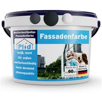 Plid Fassadenfarbe Anthrazitgrau matt 10 l