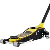 SucceBuy 2,5 Tonnen Wagenheber mit niedrigem Profil, Rennwagenheber aus Aluminium und Stahl, Schnellhubpumpe mit Doppelkolben, Hubbereich 95 mm - 4...