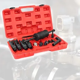XPOtool Diesel Injektoren Auszieher Gleithammer und Einsätzen, Einspritzdüsen Abzieher kompatibel mit vielen verschiedenen Modellen