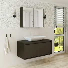 roomart Atlantic 3-tlg. Weiß/Eiche