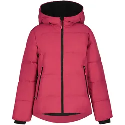 Steppjacke ICEPEAK "KARNAK JR - für Kinder", Kinder, Gr. 164, lila (raspberry), Obermaterial: 100% Polyester. Futter: 100% Polyester. Wattierung: 100% Polyester, sportlich, relaxed fit hüftlang, Langarm abgerundeter Saum mit Schneefang, Jacken, mit dezenten Logoschriftzügen am Rumpfabschluss und Verschluss