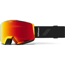 100% Norg Skibrille (Größe One Size, schwarz)