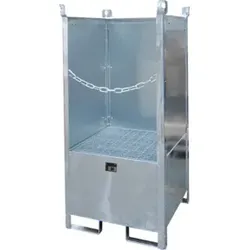 Bauer Südlohn Fass-Stapelpalette FSP-1 G, feuerverzinkt