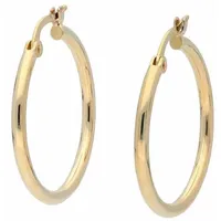 Firetti Paar Creolen »Schmuck Geschenk Gold 375 Ohrschmuck Creole«,