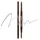 Peripera Speedy Skinny Brow Eyeliner, langlebig, superdünn, wischfest, Dunkelbraun,