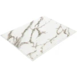 VOSSEN Badteppich Marble Beige 70 x 120 cm