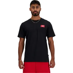 New Balance Logo T-Shirt - schwarz L
