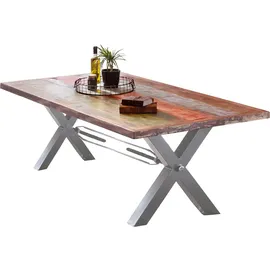 SIT Möbel Tops 200 x 76,5 x 100 cm silberfarben