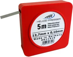 Helios Preisser Fühlerlehrenband 0,09 mm