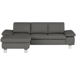 smart Ecksofa  Finola , grau , Maße (cm): B: 240 H: 80 T: 152