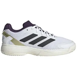 adidas Tennisschuhe Ubersonic Allcourt 2025 weiss/schwarz/purple Kinder