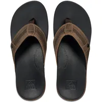 Reef Herren Cushion LUX Flipflop, TAN/Black, 44 EU - 44 EU