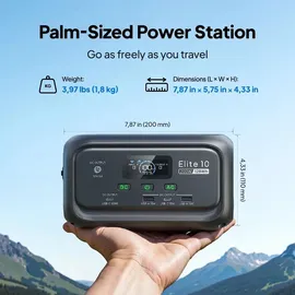 Bluetti Elite 10 Mini-Powerstation 0,128 kWh