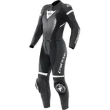 Dainese Fulminea Damen Zweiteiler Lederkombi schwarz, 38