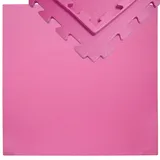 Eyepower 12mm Trainingsmatte mit Rand - 90x90cm Bodenschutz-Matte