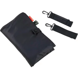 Done by Deer Gesteppte Wickeltasche Schwarz