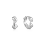 ANIA HAIE Creolen Twisted Wave Thick Silber 925 1