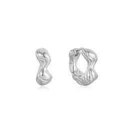 ANIA HAIE Creolen Twisted Wave Thick Silber 925 1
