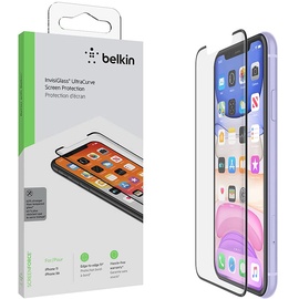Belkin InvisiGlass UltraCurve Displayschutz für das iPhone 11 (iPhone 11 Displayschutz, iPhone 11 Glas-Displayschutz)