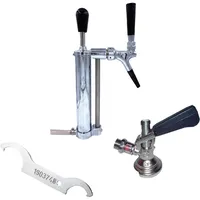 Ich-zapfe Set mit Picknickpumpe mit Kolbenschankhahn 3/4 Co2-Abgang,
