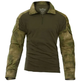 Invadergear Combat Langarm-t-shirt - Everglade - L