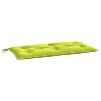 VidaXL Gartenbank-Auflage Knallgrün 110x50x7 cm Oxford-Gewebe
