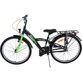 tpfsports Thombike Kinderfahrrad - Jungen - 24 Zoll - Rücktritt + Handbremse - 3 Gänge - Grün