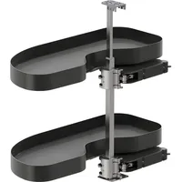 Vauth-Sagel Cornerstone Maxx Schwenkauszug - KB800; links; lavagrau