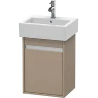 Duravit Waschtischunterschrank Ketho 40x32x55cm, wandhängend, Tür links, leinen