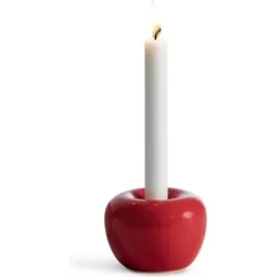 Apple Kerzenständer groß rot
