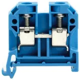 Weidmüller 0443780000 Durchgangsreihenklemme Schrauben Blau