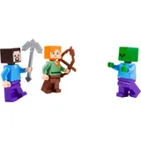 LEGO® Minecraft Mini-Set Steve, Alex & Zombie - NEU! Menge 1x - Bunt