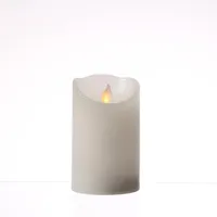 MARELIDA LED Kerze 12,5 cm weiß