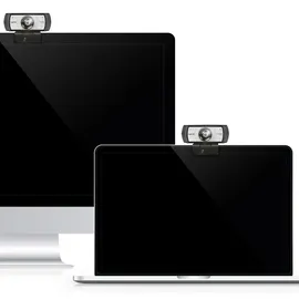 Logilink Konferenz HD-USB-Webcam, 120° Dual-Mikrofon manueller Fokus,