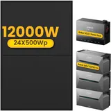 Anker SOLIX Solarbank 3 E2700 Pro 3x 2,68 kWh inkl. Power Dock + 24x 500W Solarmodule