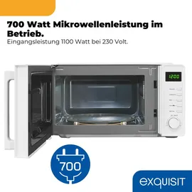 Exquisit MW7120-240DI Weiß