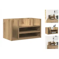 VidaXL - Schreibtischorganisator Artisan Oak 44.5x24x25 cm Holzwerkstoff