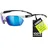 white-black matt/blue