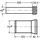 Viega WC-Anschlussgarnitur 3817.816 DN 100 x 180 mm