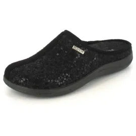 ROHDE Bari Schuhe Damen Hausschuhe Pantoffeln Softfilz Weite G, Größe:38 EU,