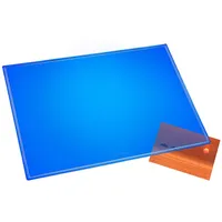 Läufer Schreibunterlage Durella Transluzent 40x53 cm blau