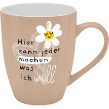h:)ppy life Tasse 0,35 l Mehrfarbig 2 St.