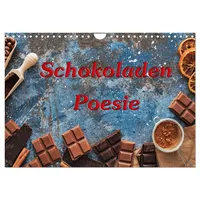 Calvendo Schokoladen-Poesie (Wandkalender 2026 DIN A4 quer), CALVENDO Monatskalender